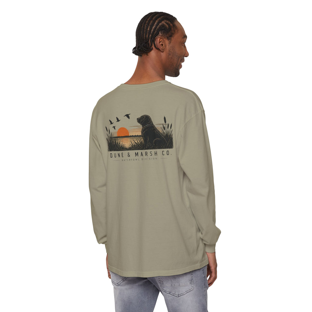 Waterfowl Division Retriever Sunset Long Sleeve
