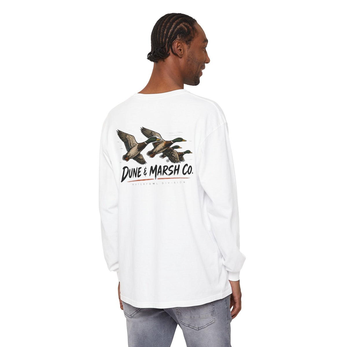 Waterfowl Division Flying Mallards Long Sleeve