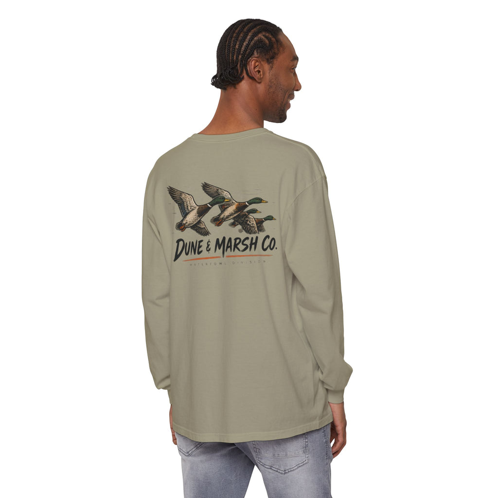 Waterfowl Division Flying Mallards Long Sleeve