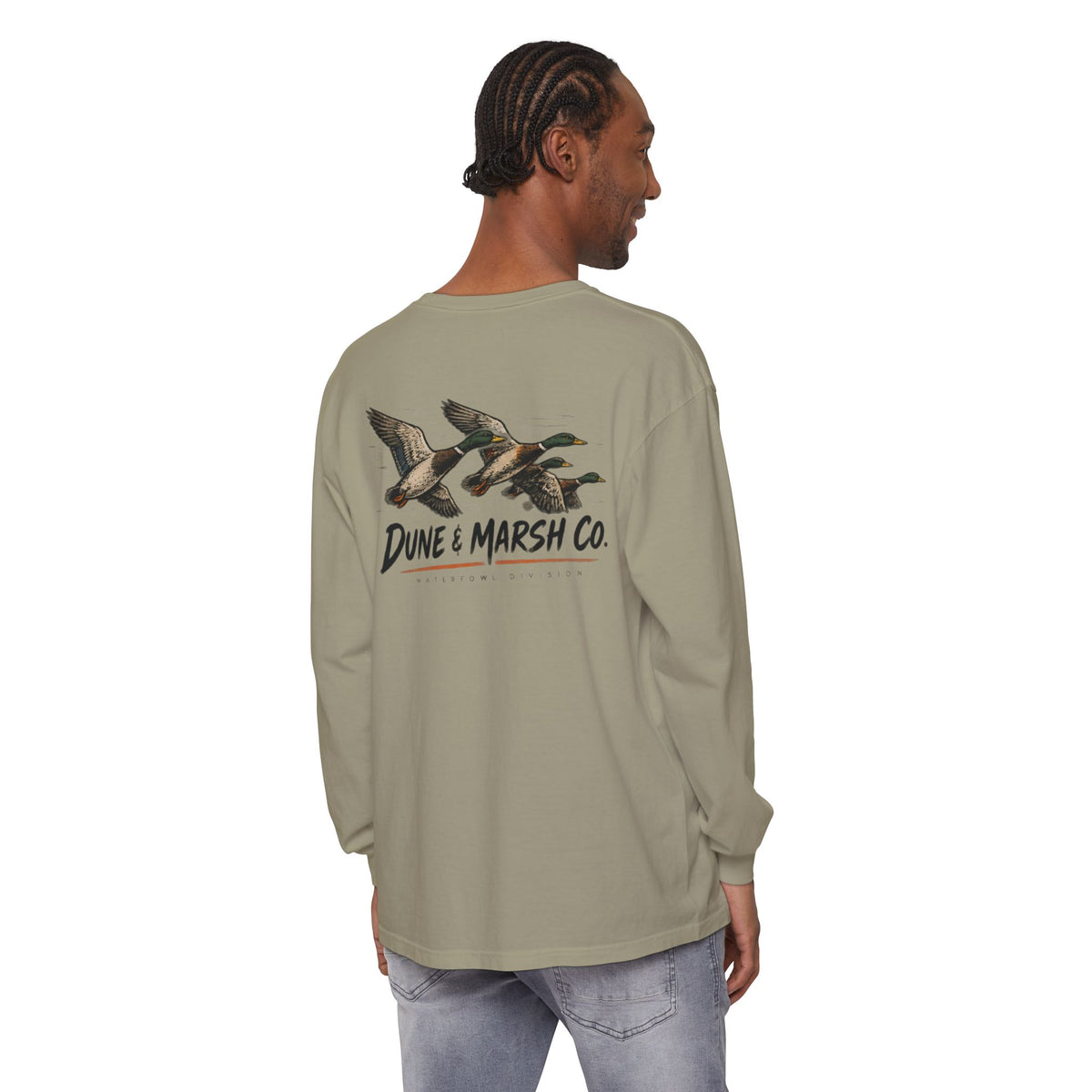 Waterfowl Division Flying Mallards Long Sleeve
