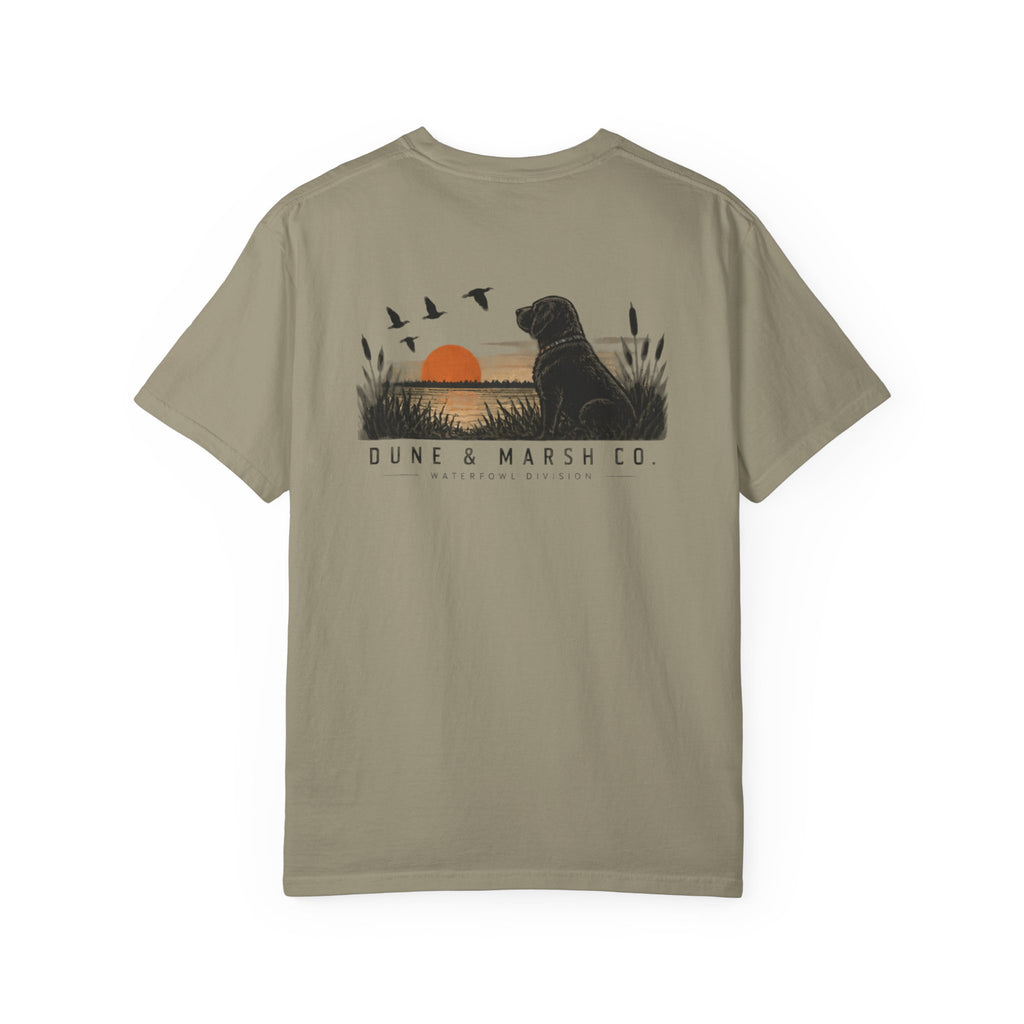Waterfowl Division Retriever Sunset Tee