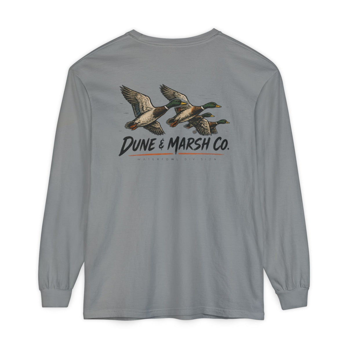 Waterfowl Division Flying Mallards Long Sleeve