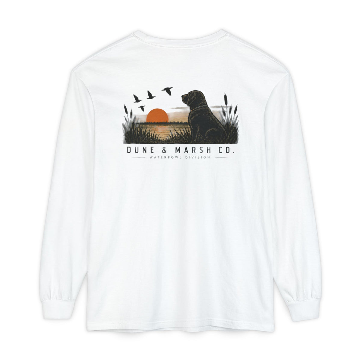 Waterfowl Division Retriever Sunset Long Sleeve