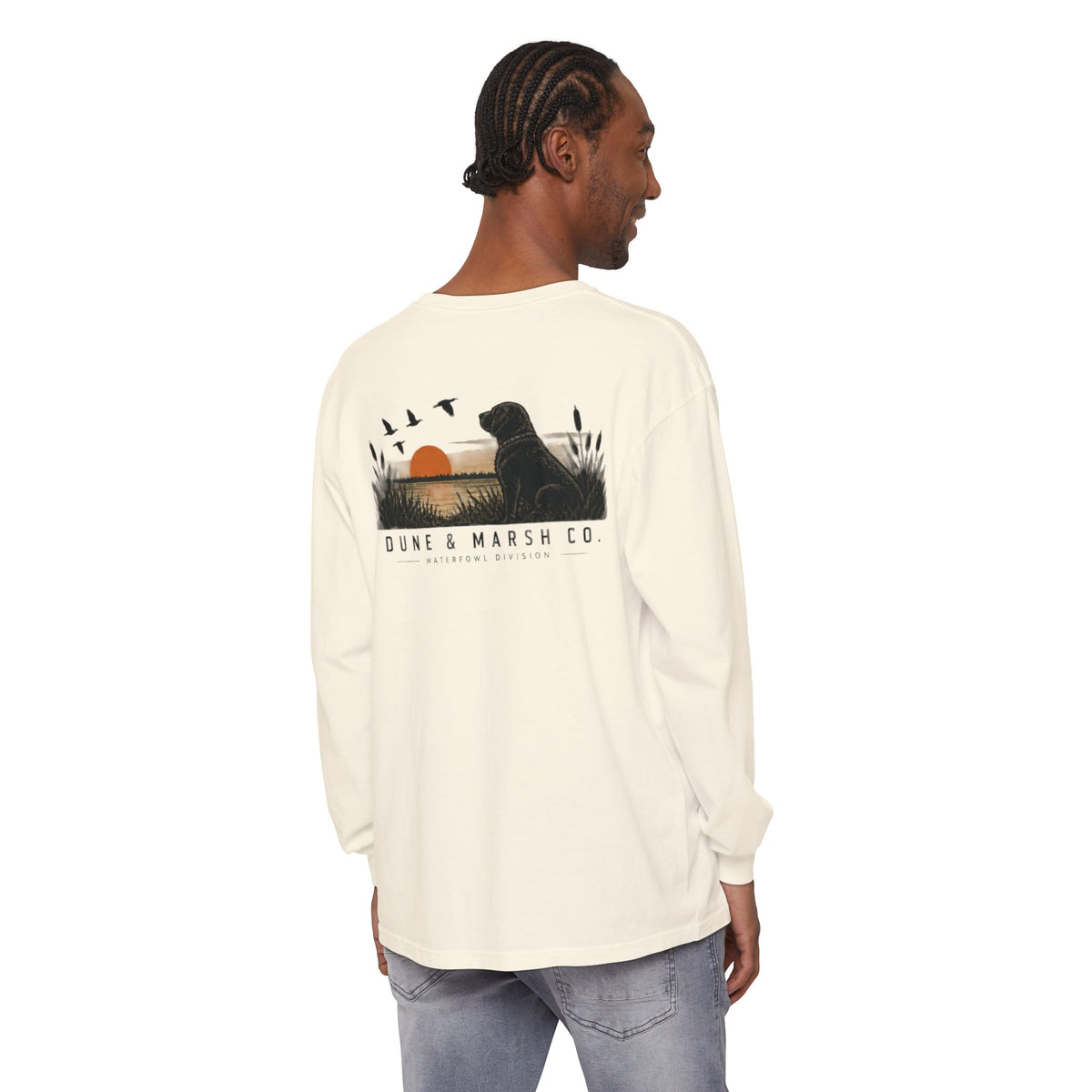 Waterfowl Division Retriever Sunset Long Sleeve
