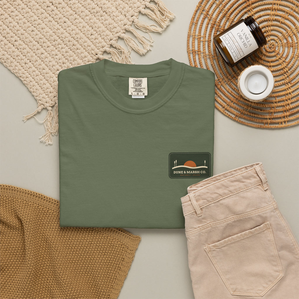 Dune & Marsh Co. Patch Logo Tee