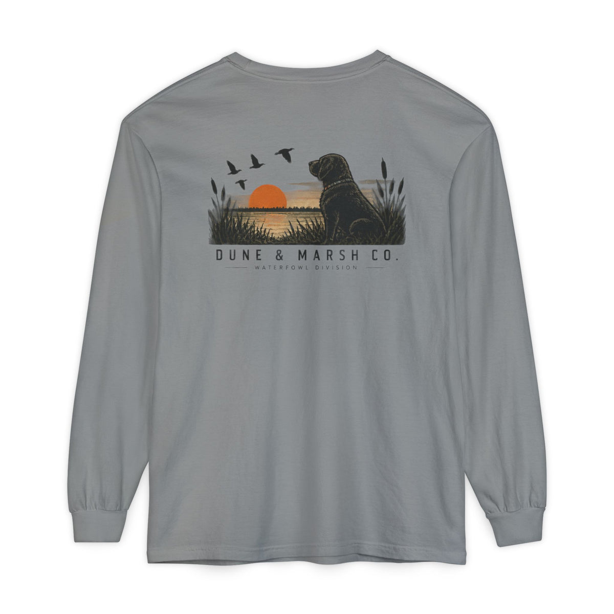 Waterfowl Division Retriever Sunset Long Sleeve