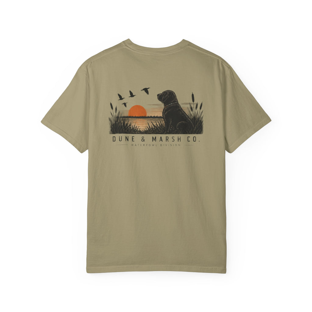 Waterfowl Division Retriever Sunset Tee