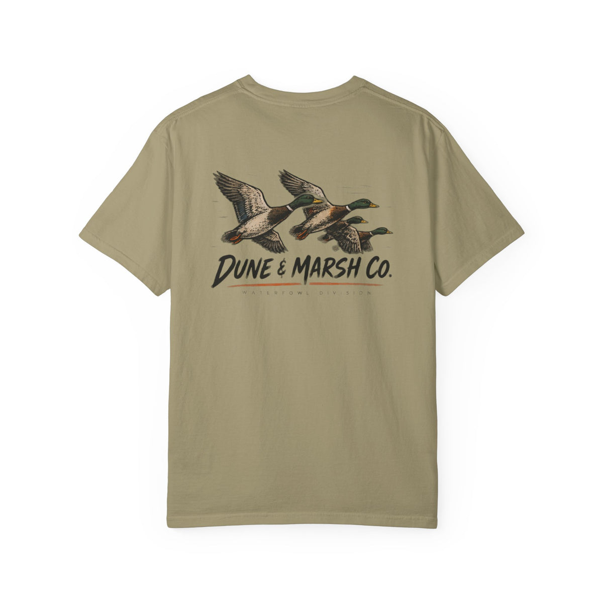 Waterfowl Division Flying Mallards Tee