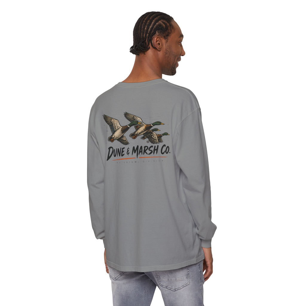 Waterfowl Division Flying Mallards Long Sleeve
