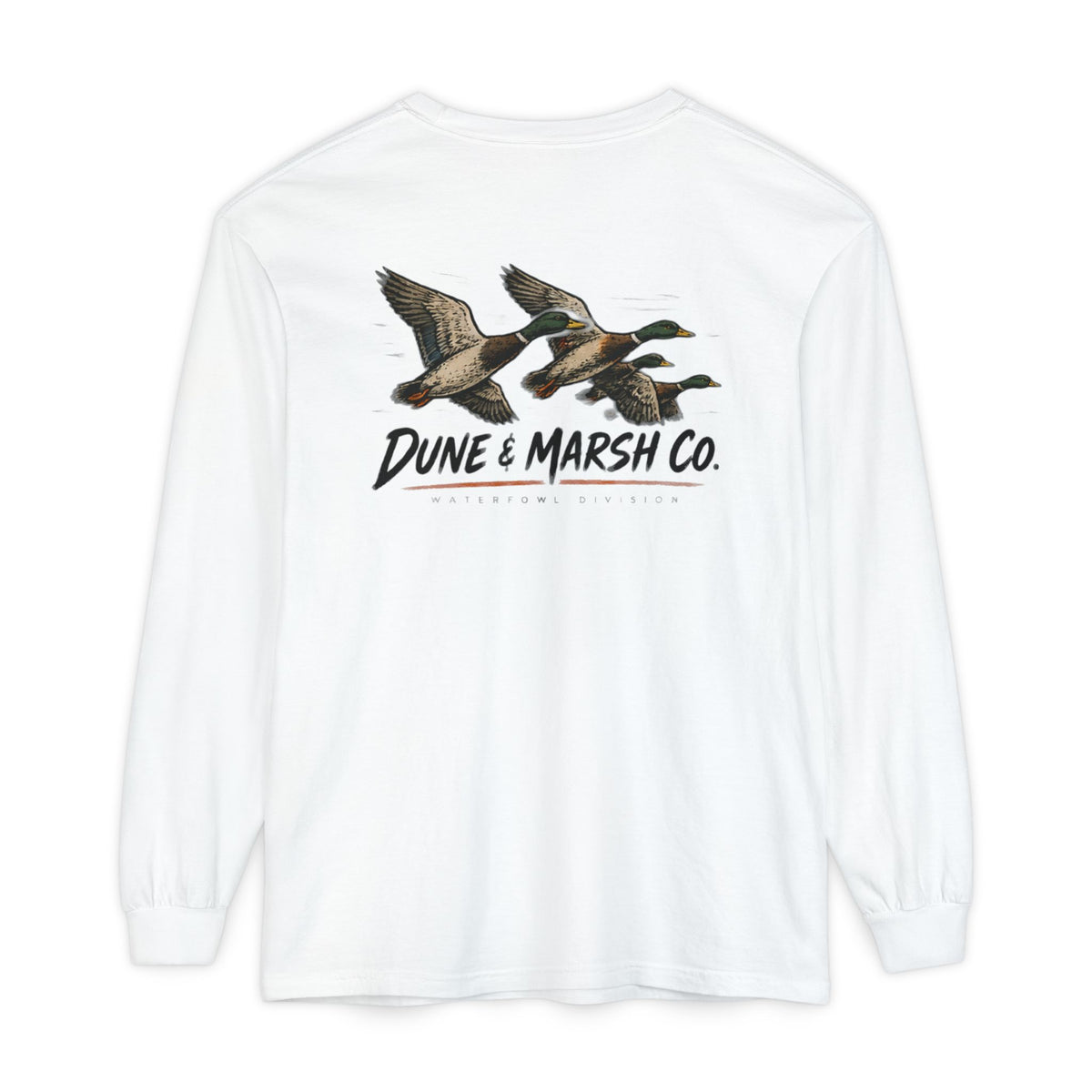 Waterfowl Division Flying Mallards Long Sleeve