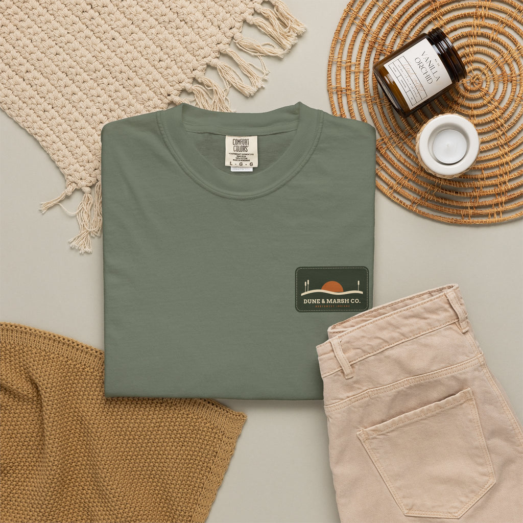 Dune & Marsh Co. Patch Logo Tee