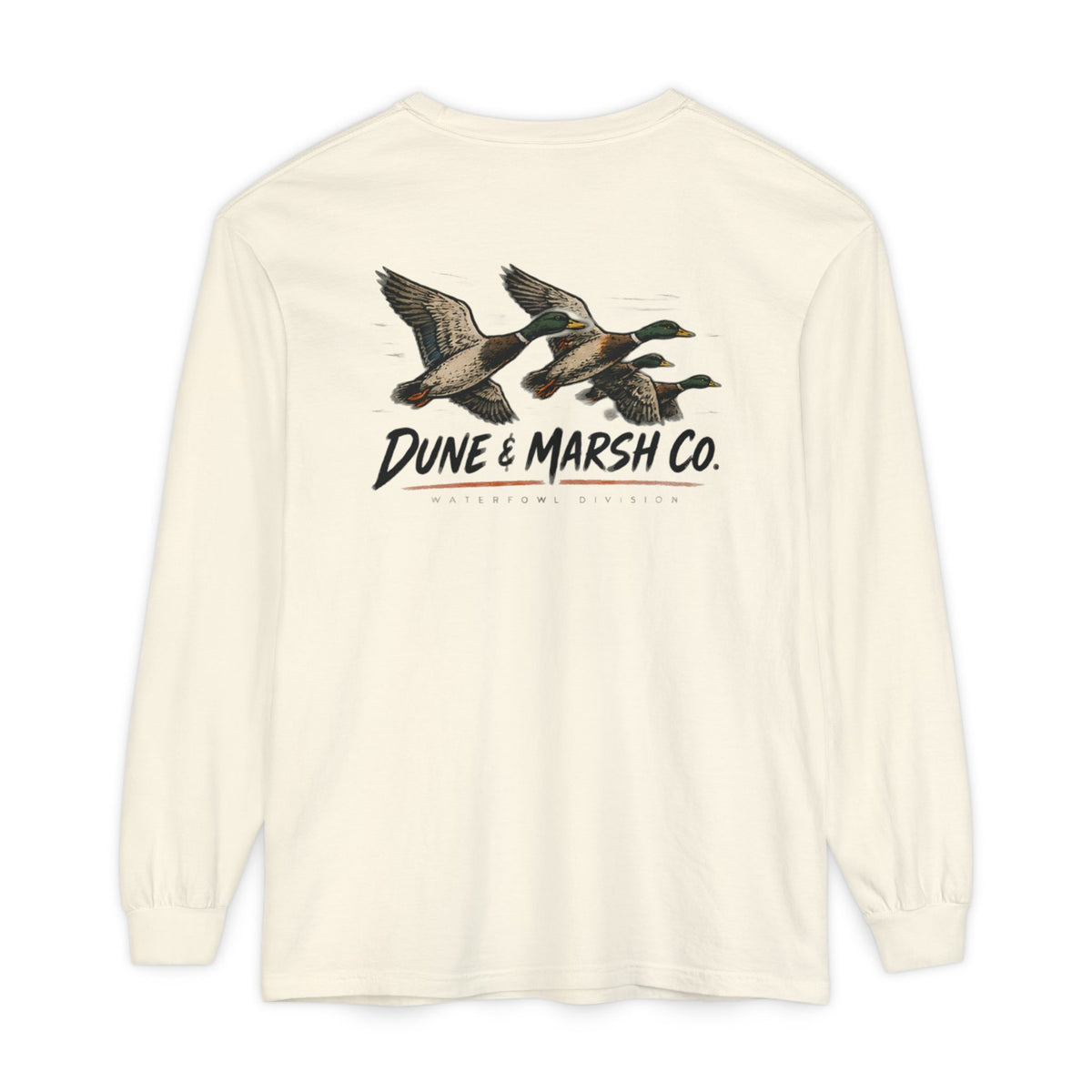 Waterfowl Division Flying Mallards Long Sleeve