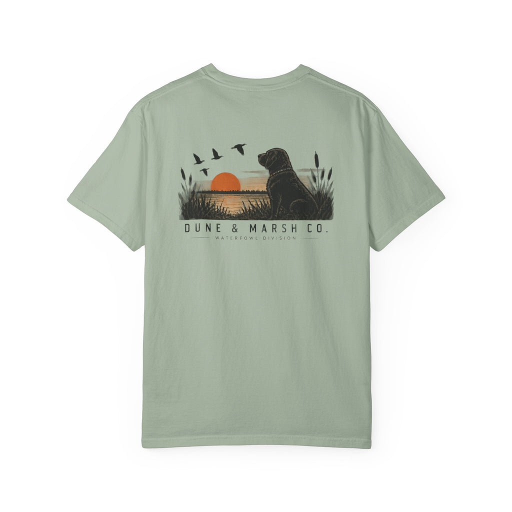 Waterfowl Division Retriever Sunset Tee