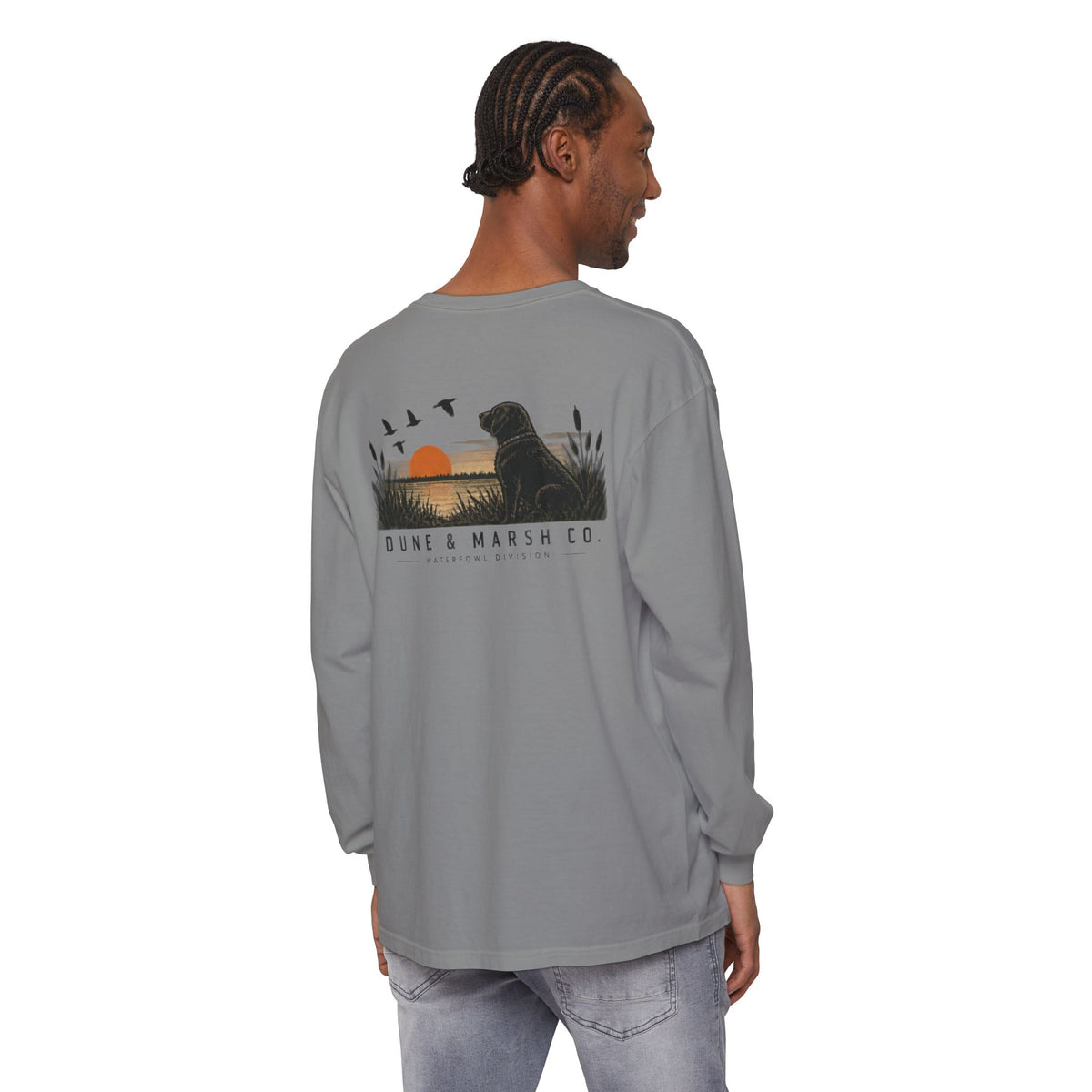 Waterfowl Division Retriever Sunset Long Sleeve